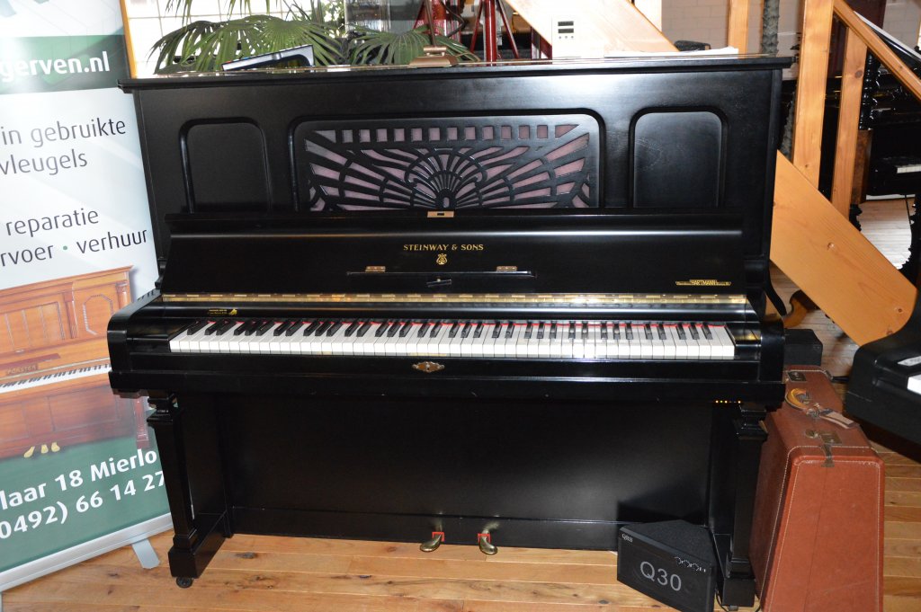 Steinway and Sons piano met QRS systeem (zelfspelend)